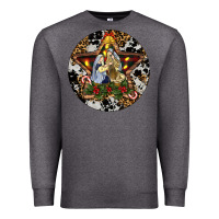 Charcoal Heather Oh Holy Night Christmas Premium Sweatshirt - RanaPortraitStore
