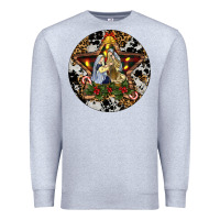 Heather Grey Oh Holy Night Christmas Premium Sweatshirt - RanaPortraitStore