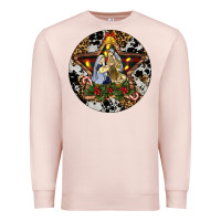 Pale Pink Oh Holy Night Christmas Premium Sweatshirt - RanaPortraitStore