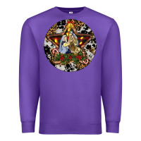 Purple Oh Holy Night Christmas Premium Sweatshirt - RanaPortraitStore