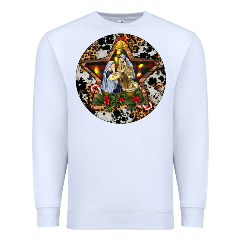 Oh Holy Night Christmas Premium Sweatshirt by RanaPortraitStore | Teevron
