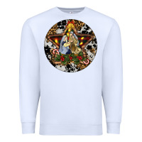 White Oh Holy Night Christmas Premium Sweatshirt - RanaPortraitStore