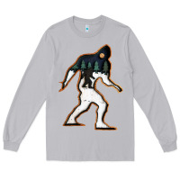 Moon Dust bigfoot wood layered christmas Long Sleeve Tee - DesigneFamous