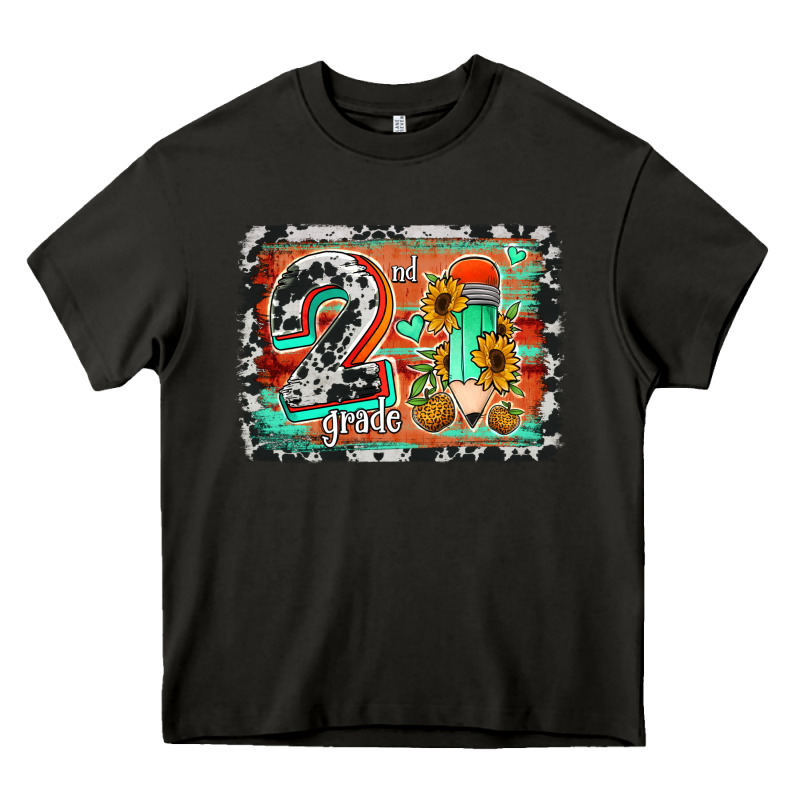 Western Back To School 2nd Grade 2 Heavy Core Tee by Jasminsmagicworld | Teevron