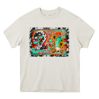Cream western back to school 2nd grade 2 Heavy Core Tee - Jasminsmagicworld