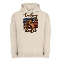 Pigment French Oak cowboy up rodeo bucking bronco Urban Hoodie - Jasminsmagicworld