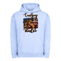 Pigment Grape Ice cowboy up rodeo bucking bronco Urban Hoodie - Jasminsmagicworld