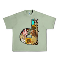 Oil Green farm life alphabet lowercase letters d Urban Heavy Tee - BundleAndBundleShop