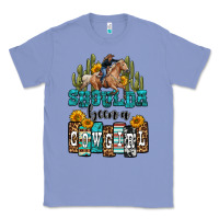 Colony Blue shoulda been a cowgirl Classic Tee - OliviaCreatesArt