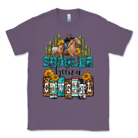 Lavender shoulda been a cowgirl Classic Tee - OliviaCreatesArt