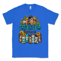 True Royal shoulda been a cowgirl Classic Tee - OliviaCreatesArt