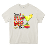 Cream sweet summer time fruits Heavy Core Tee - CowCowDesign