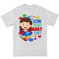 Dove Grey Stim your heart out Premium Tee - FaDigitalArtStudio
