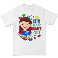 White Stim your heart out Premium Tee - FaDigitalArtStudio