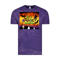Cloud Purple it's spooky season tumbler Vintage Tee - BundleAndBundleShop