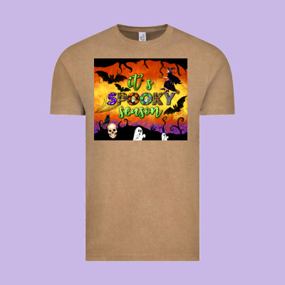 It's Spooky Season Tumbler Vintage Tee Designed By Bundleandbundleshop