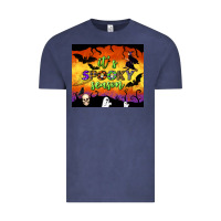 Vintage Denim it's spooky season tumbler Vintage Tee - BundleAndBundleShop
