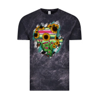 Cloud Black Durango State Of Mexico Map Vintage Tee - RanaPortraitStore