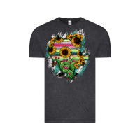Vintage Black Durango State Of Mexico Map Vintage Tee - RanaPortraitStore