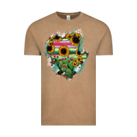 Vintage Coffee Durango State Of Mexico Map Vintage Tee - RanaPortraitStore