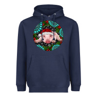 Baby Pig Christmas Heavyweight Hoodie | Teevron