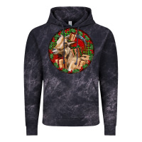 Cloud Black Spanish Goat Christmas Vintage Hoodie - LillyAllenDesigns