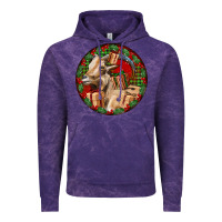 Cloud Purple Spanish Goat Christmas Vintage Hoodie - LillyAllenDesigns