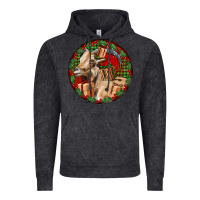 Vintage Black Spanish Goat Christmas Vintage Hoodie - LillyAllenDesigns