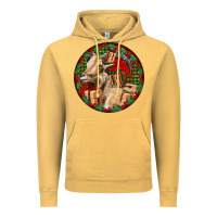 Vintage Mustard Spanish Goat Christmas Vintage Hoodie - LillyAllenDesigns