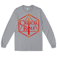 Heather Grey critical role Long Sleeve Tee - DesigneFamous