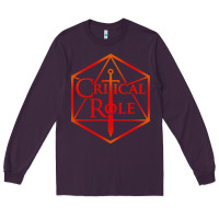 Plum critical role Long Sleeve Tee - DesigneFamous