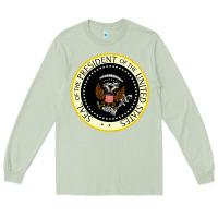 Fake Seal Of The President Of The United States Long Sleeve Tee | Teevron