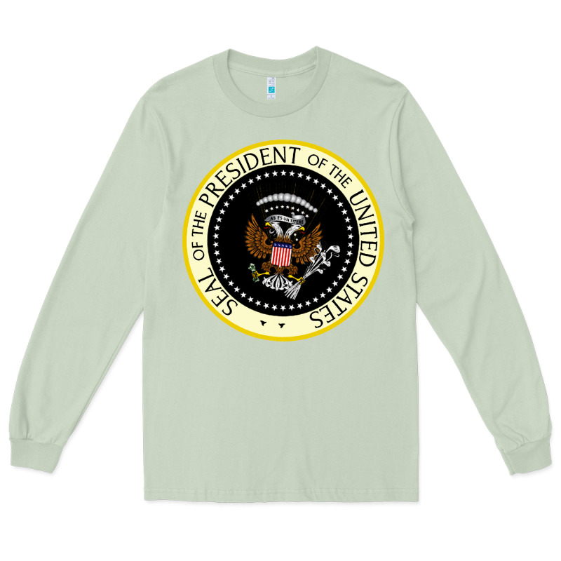 Fake Seal Of The President Of The United States Long Sleeve Tee by DesigneFamous | Teevron