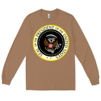 Toasted Coconut fake seal of the president of the united states Long Sleeve Tee - DesigneFamous