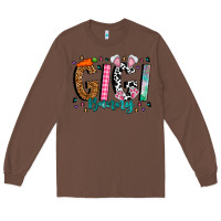 Chestnut gigi bunny Long Sleeve Tee - CowhideDigitalArt