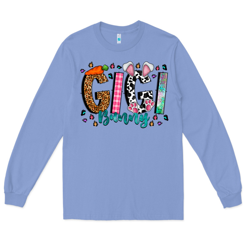 Gigi Bunny Long Sleeve Tee by CowhideDigitalArt | Teevron