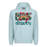 Blue Mist bus driver Premium Hoodie - Artiststas