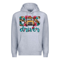 Heather Grey bus driver Premium Hoodie - Artiststas