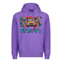 Purple bus driver Premium Hoodie - Artiststas