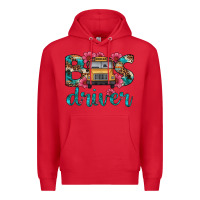 Red bus driver Premium Hoodie - Artiststas