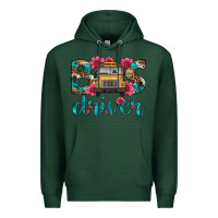 Sports Green bus driver Premium Hoodie - Artiststas