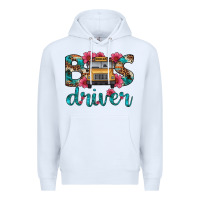 White bus driver Premium Hoodie - Artiststas