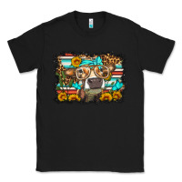 Black sunflower cow olivia Classic Tee - OliviaCreatesArt