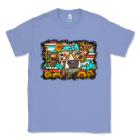 Colony Blue sunflower cow olivia Classic Tee - OliviaCreatesArt