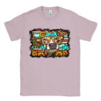 Lilac sunflower cow olivia Classic Tee - OliviaCreatesArt