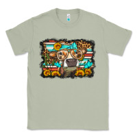Matcha sunflower cow olivia Classic Tee - OliviaCreatesArt
