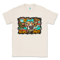 Natural sunflower cow olivia Classic Tee - OliviaCreatesArt