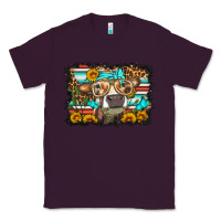 Plum sunflower cow olivia Classic Tee - OliviaCreatesArt