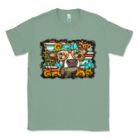 Sage sunflower cow olivia Classic Tee - OliviaCreatesArt