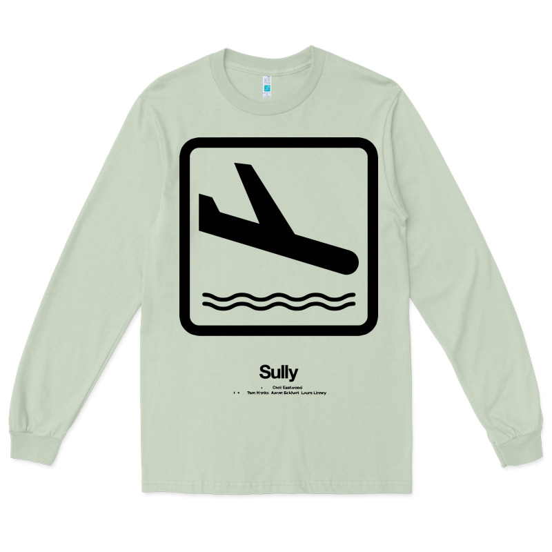 Sully Movie Silhouette Long Sleeve Tee by DesigneFamous | Teevron